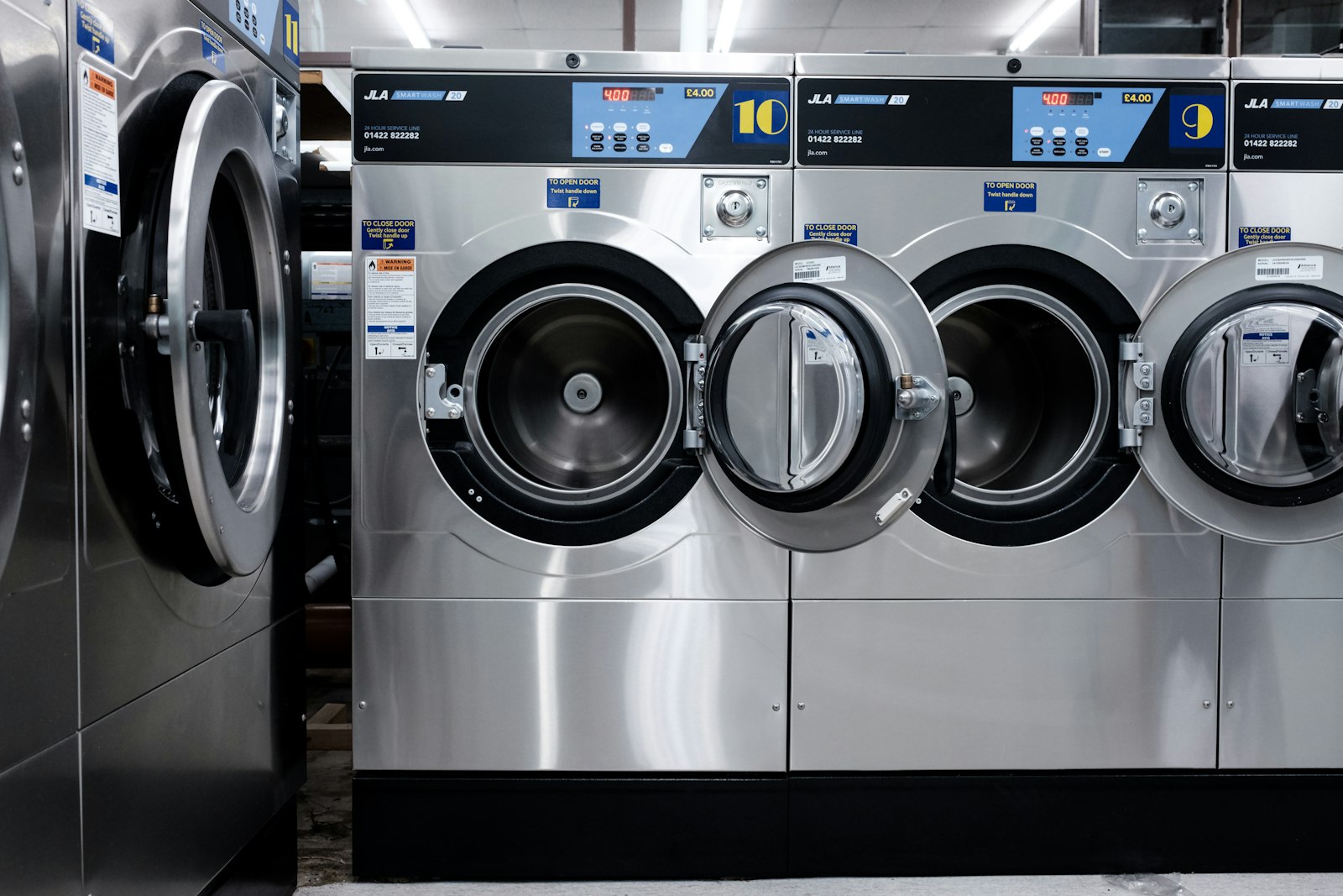 In-house laundry at Areca