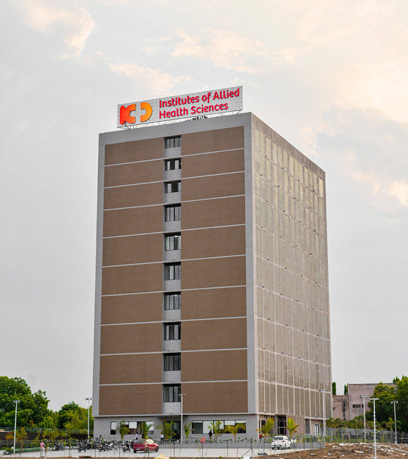 KD Institutes of Allied Health Sciences, Vaishnodevi Circle Ahmedabad