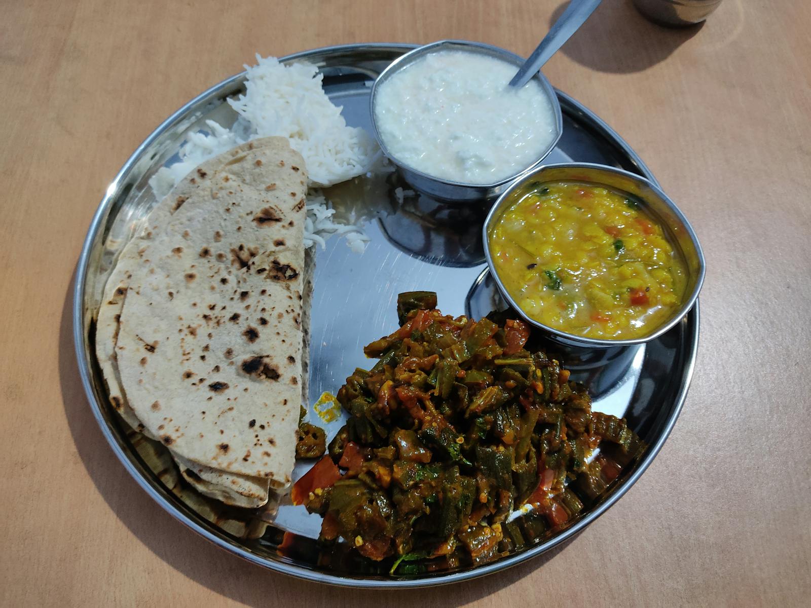 Vegetarian thali