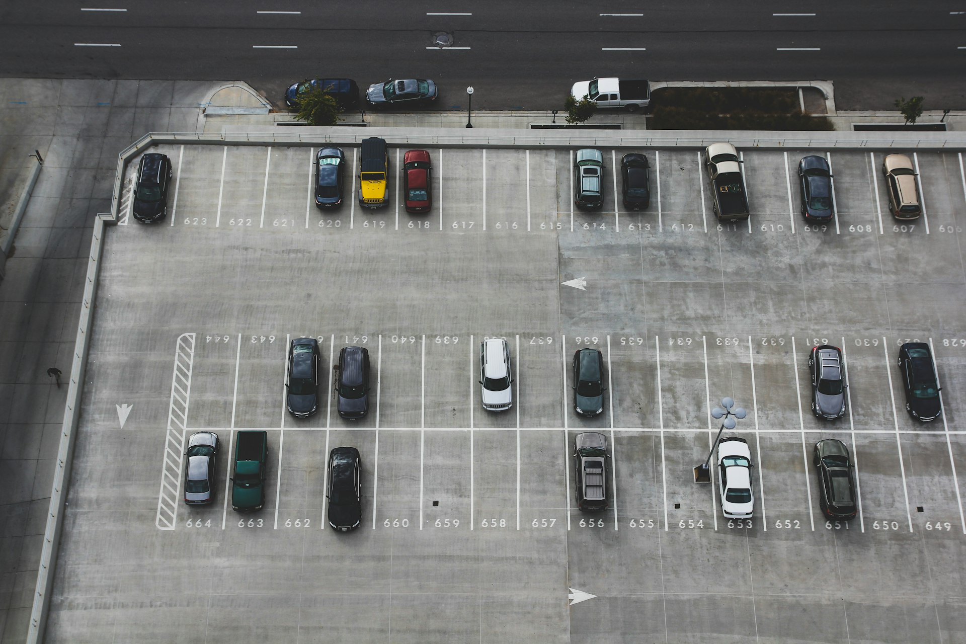 Parking facility at Areca by The Vatika