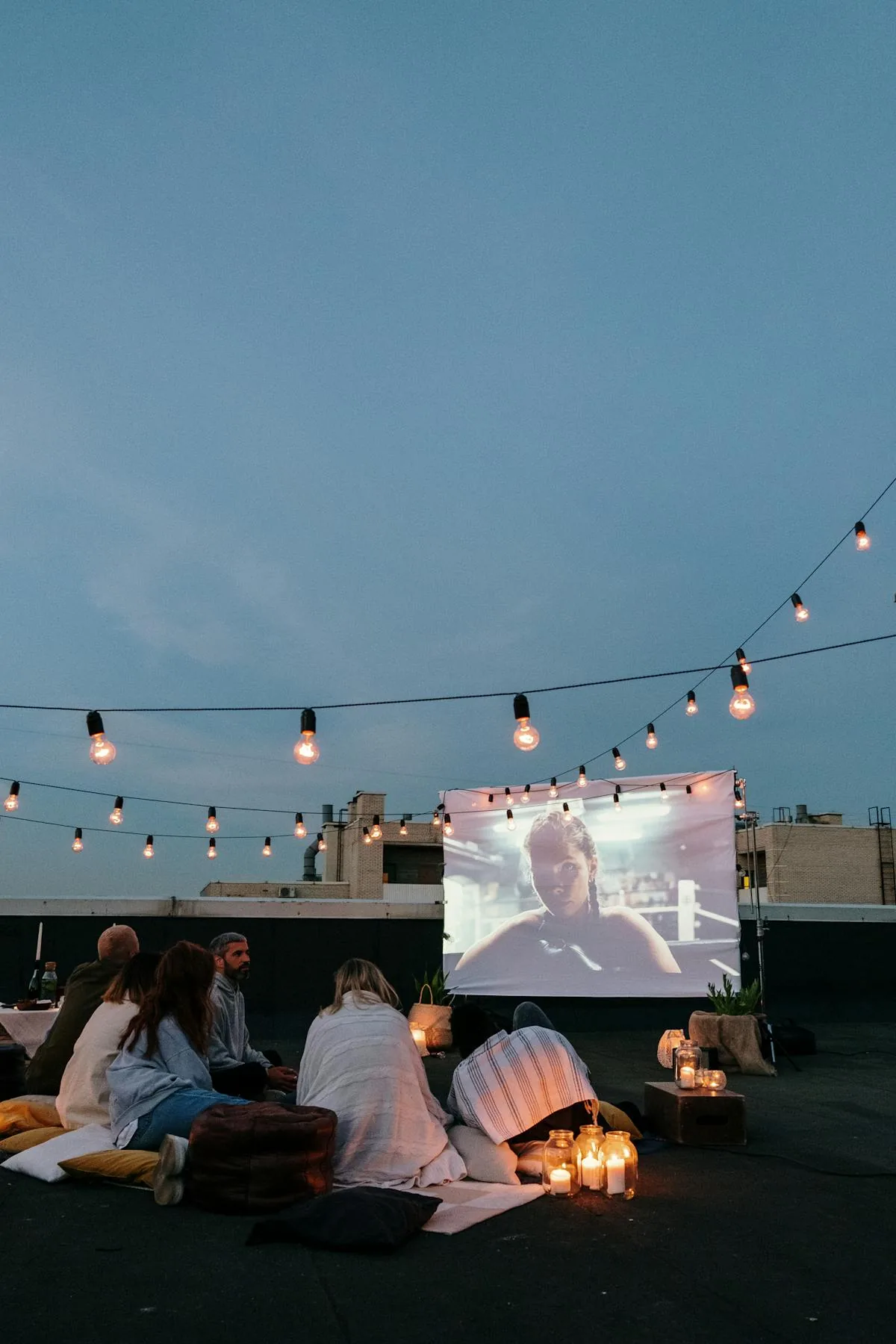 Garden movie screening at Areca